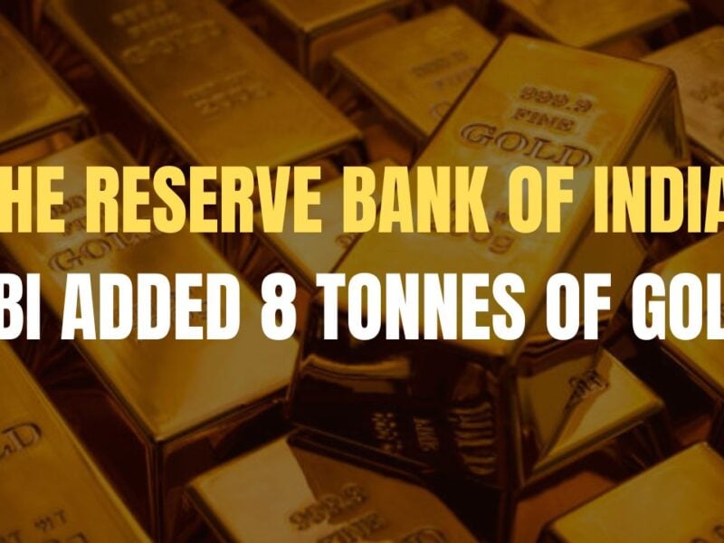 RBI Adds 8 Tonnes of Gold to Reserves in November 2024