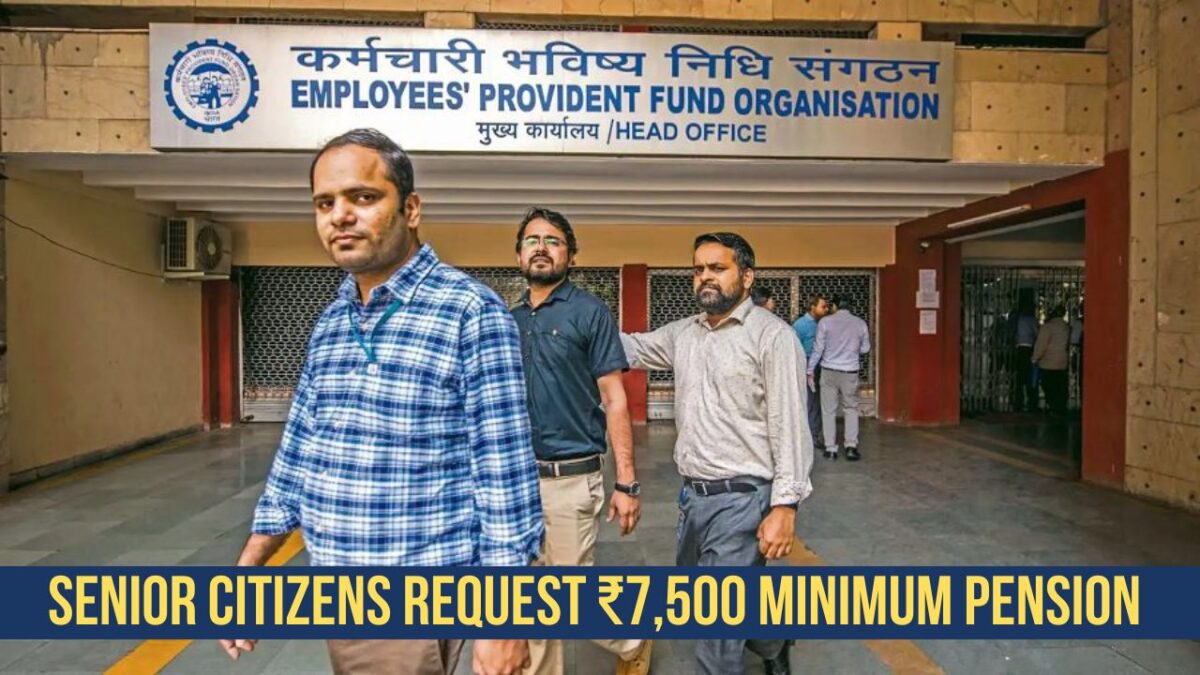 Senior Citizens Request ₹7,500 Minimum Pension in Budget 2025