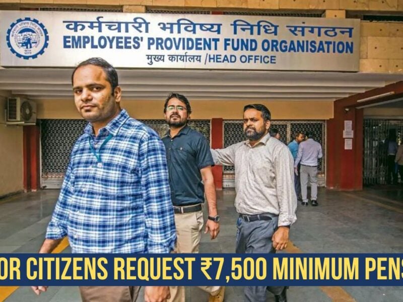 Senior Citizens Request ₹7,500 Minimum Pension in Budget 2025